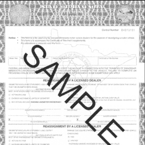 Minnesota Title Reassignment Forms – Northland's Dealer Supply Store