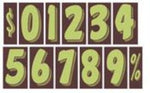 7 1/2" Numbers - Single - Northland's Dealer Supply Store 